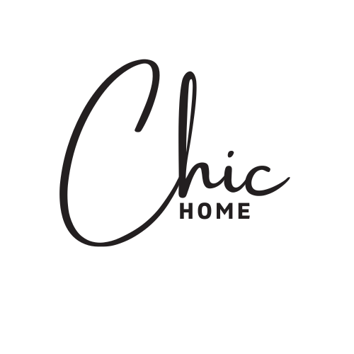 Chic Home logo in stylish black text for Chic & Co’s gift cards for home decor lovers