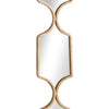 Decorative Hanging Mirror with Gold ToneMirrorsChic & Co Home LTD