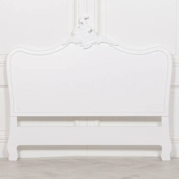 French White 4ft6 Double HeadboardHeadboardChic & Co Home LTD