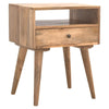 Solid Mango Wood Bedside TableBedroom FurnitureChic & Co Home LTD