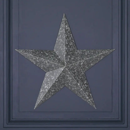 Stunning large metal decorative wall star with a cool textured surface for any room