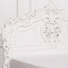 White French Style Rococo King Bed in Mahogany WoodBed FrameChic & Co Home LTD